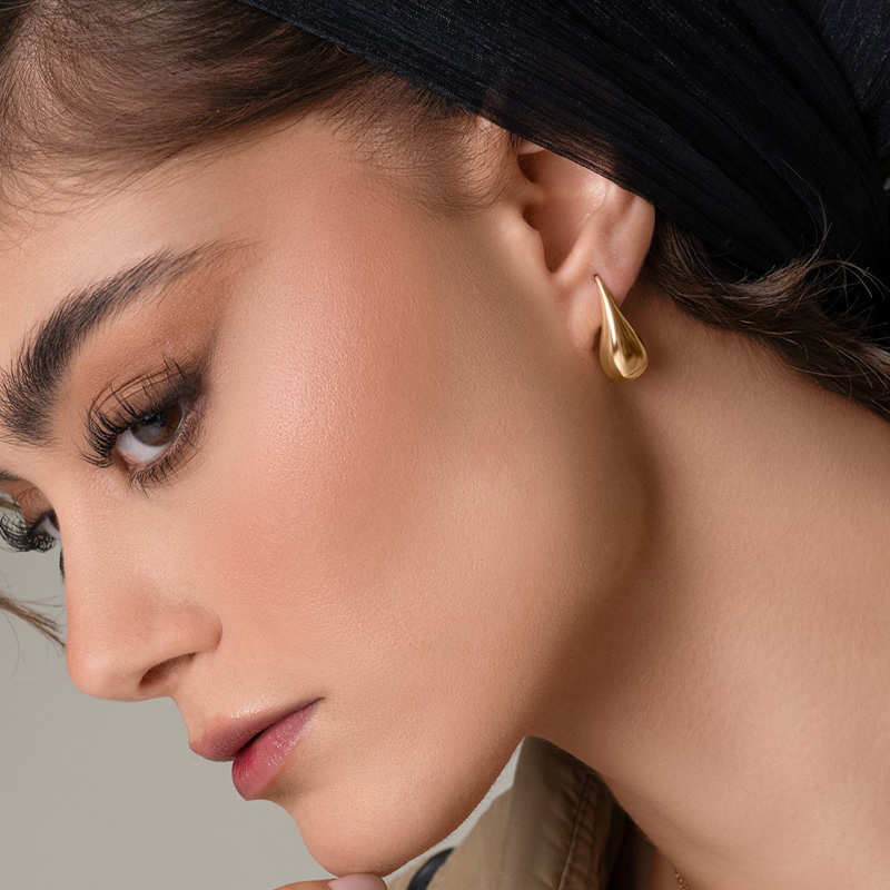 گوشواره طلا قطره